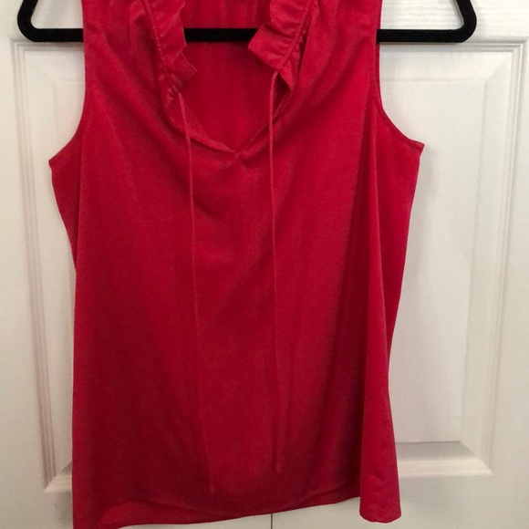 Pink Ruffle JCrew Top - Picture 6 of 9